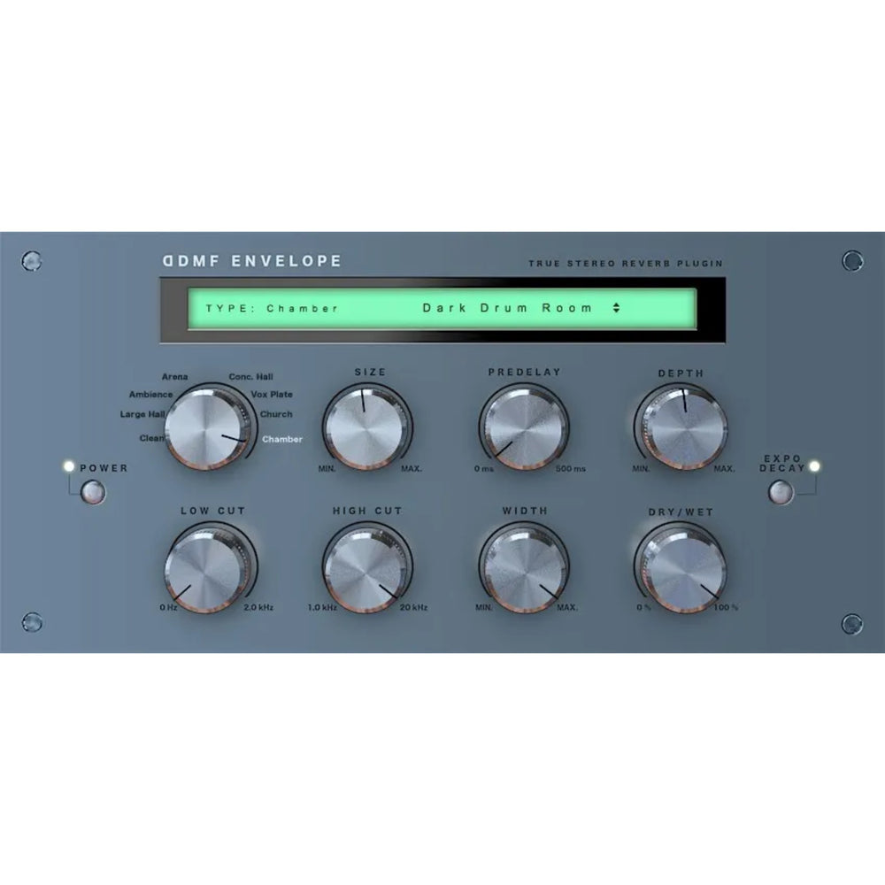 DDMF Envelope - Plugin de réverbération True Stereo