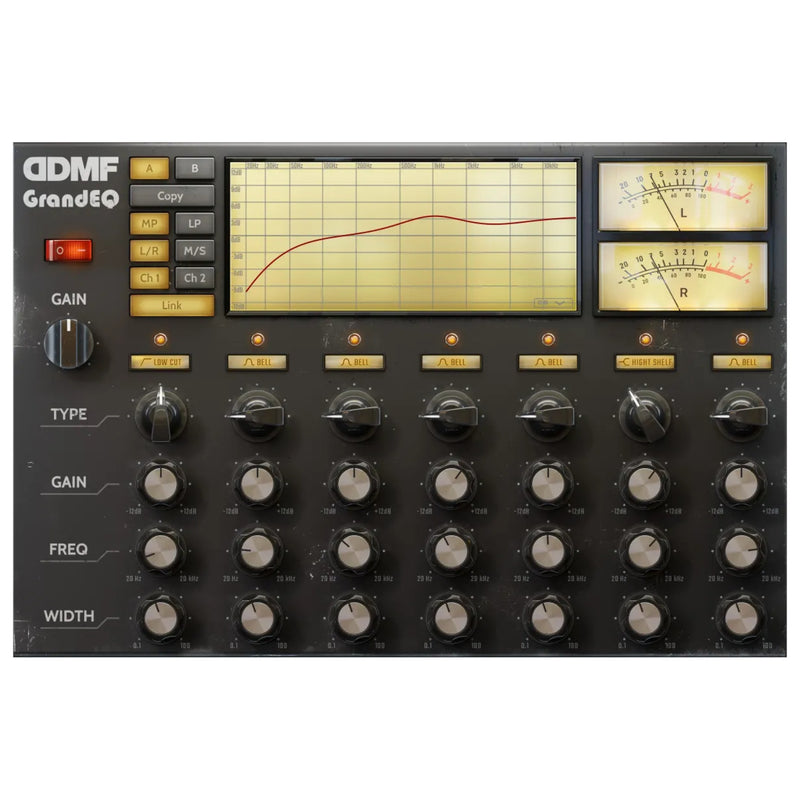 DDMF GrandEQ - GrandEQ Mastering Equalizer