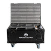 American DJ MIRAGE-Q6-PAK-BLACK Fixtures With Flight Case