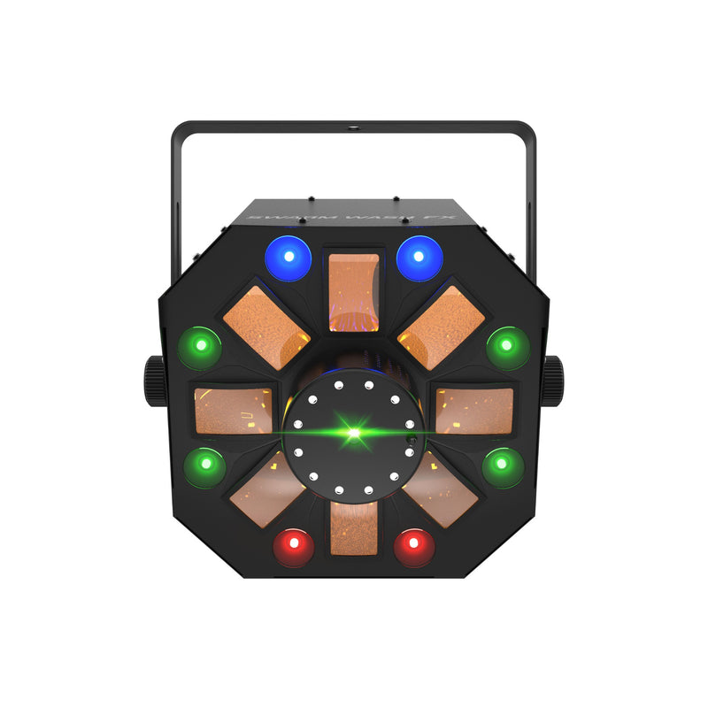 Chauvet DJ Swarm Wash 4-en-1 Effet Derby/Lavage/Laser/Strobe