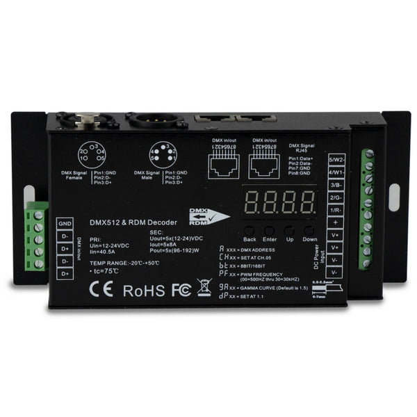Pilote DMX basse tension Savant avec alimentation externe 10 A