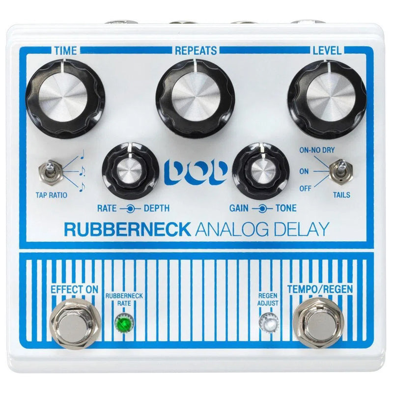 DOD Rubberneck Analog Delay Pedal W Unique Time Stretching