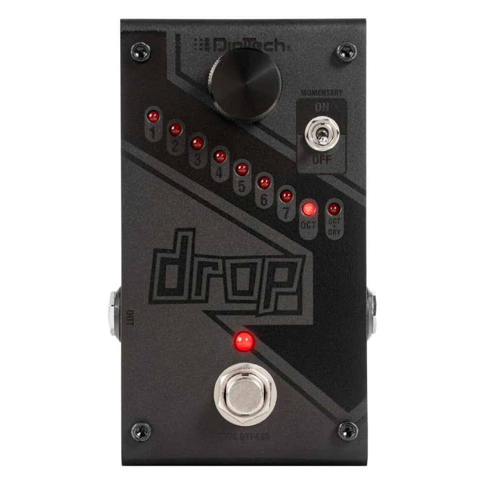 Digitech Drop Polyphonic Drop Tune Pitch-shifter -LTD Black