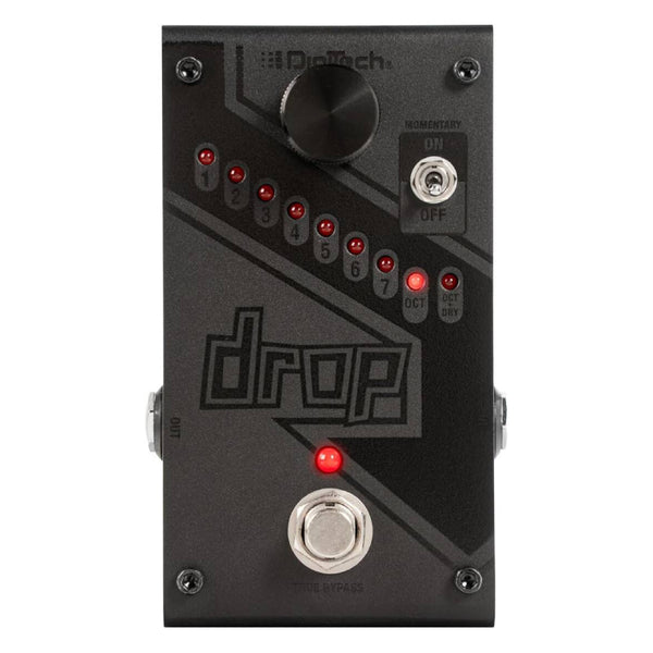 Digitech Drop Polyphonic Drop Tune Pitch-shifter -LTD Black