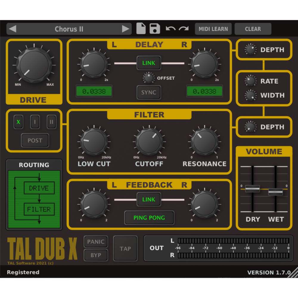 TAL Dub-X Delay