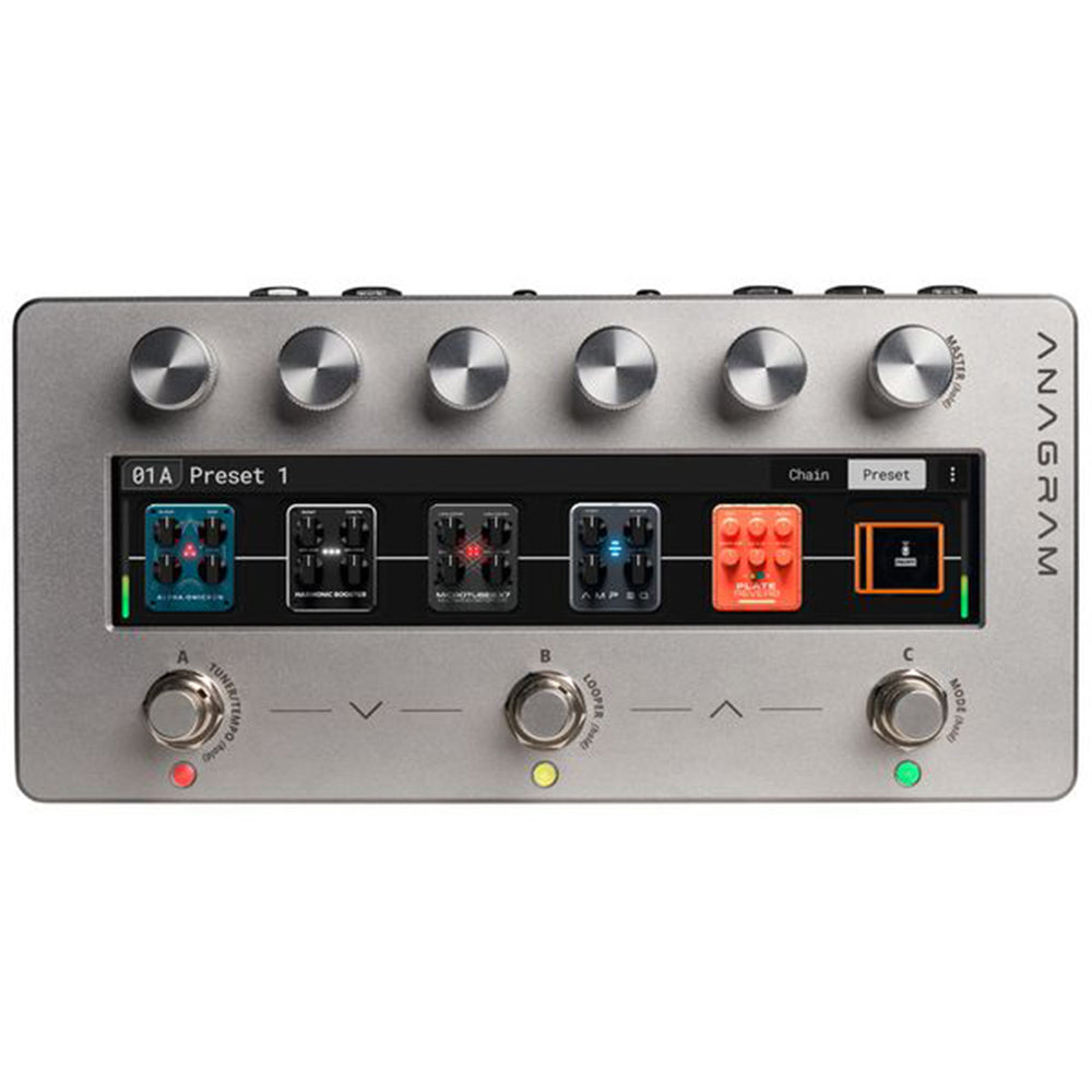 Anagramme de Darkglass Electronics : processeur d'amplification/effets à 6 cœurs