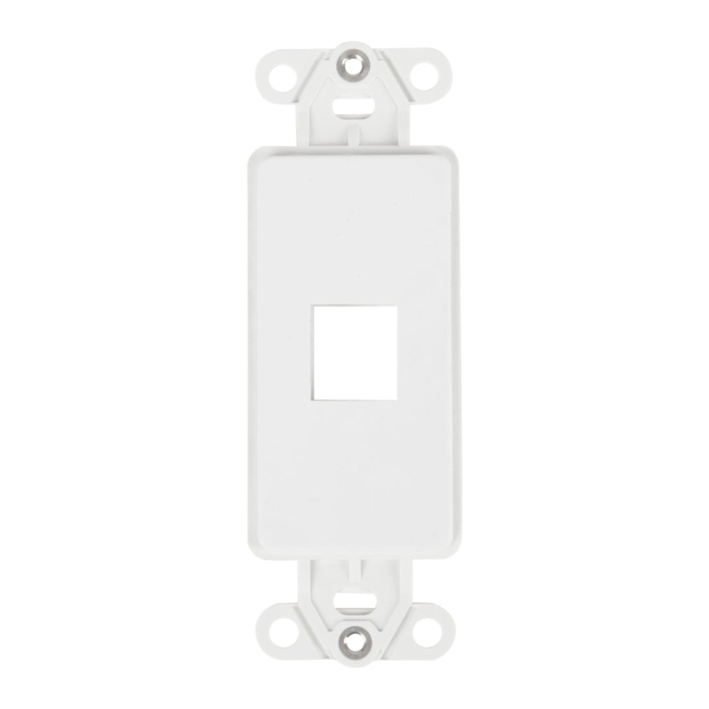 Wirepath Decorative Single Gang Wall Plate (White)