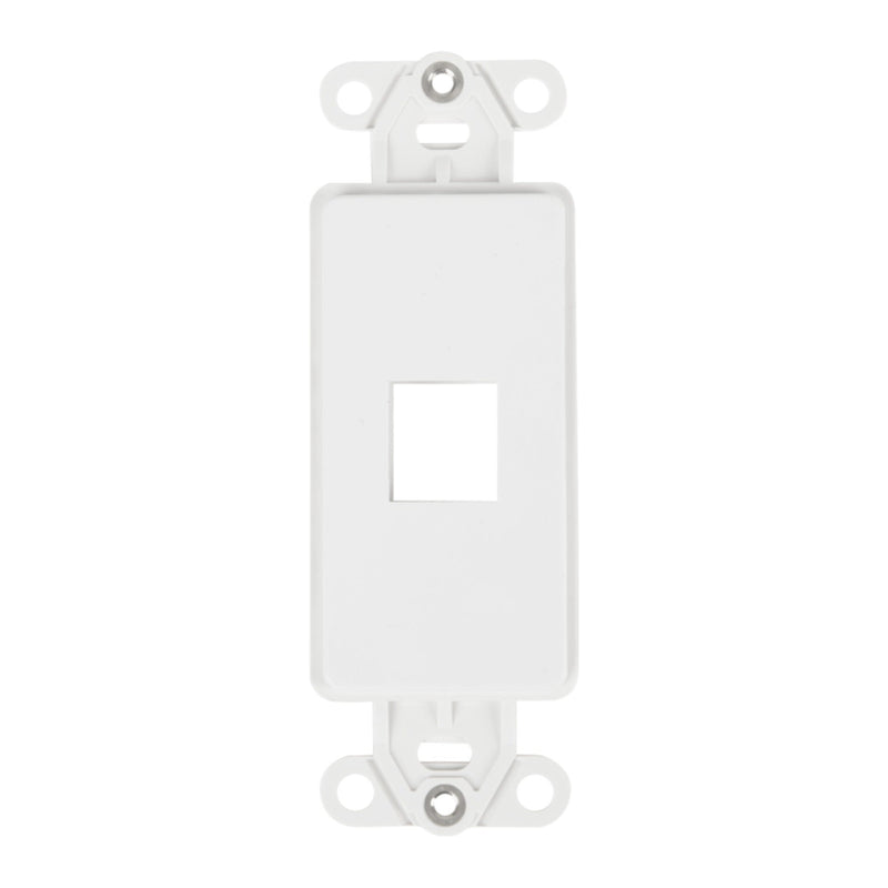 Wirepath Decorative Single Gang Wall Plate (White)