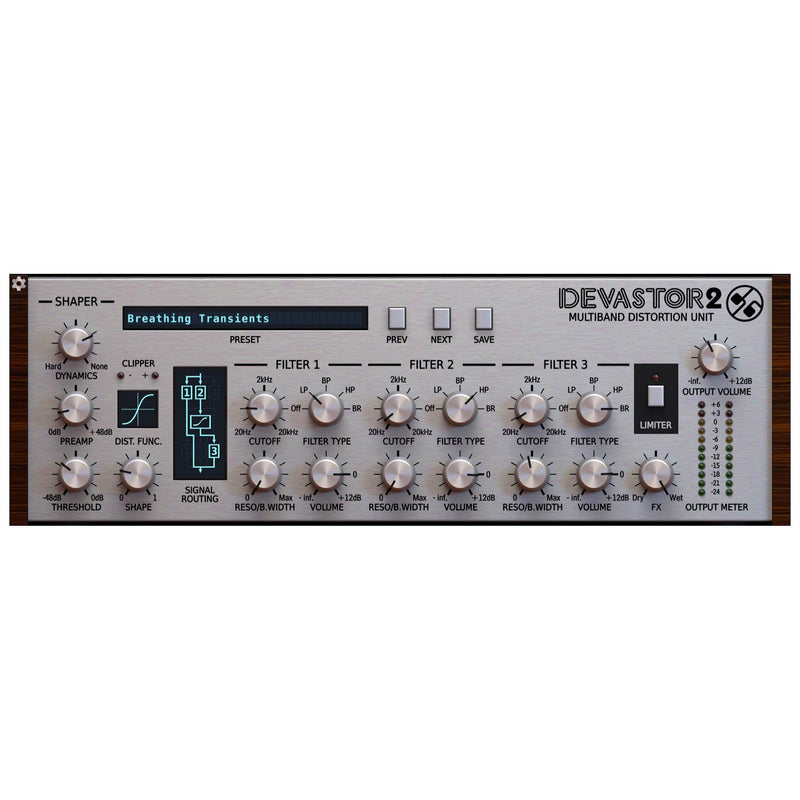 D16 Devastor 2 Advanced Multi-Band Distortion