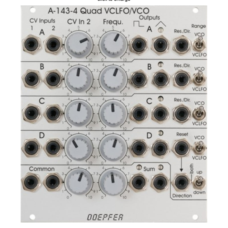 Doepfer A-143-4 Quad VC LFO / VCO