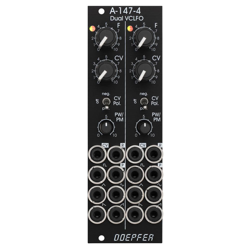 Doepfer A-147-4v Dual VC LFO Vintage Edition Black