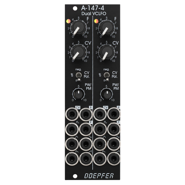 Doepfer A-147-4v Dual VC LFO Vintage Edition Black