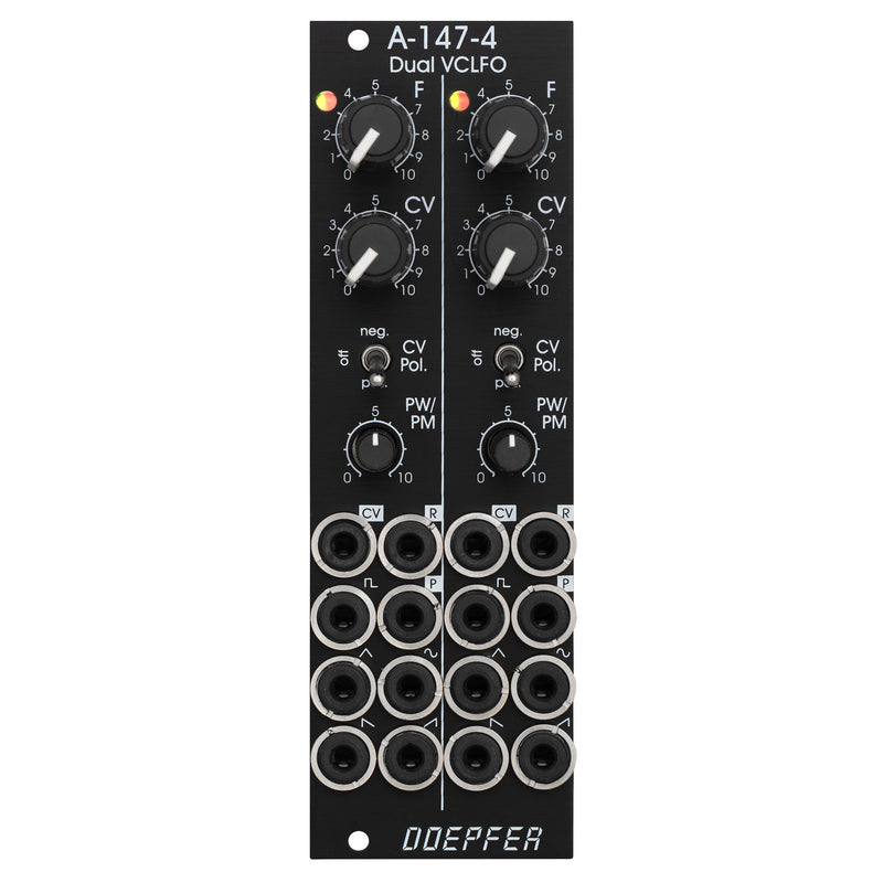 Doepfer A-147-4v Dual VC LFO Vintage Edition Black