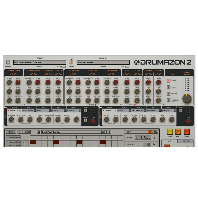 D16 Drumazon 2 Superb TR-909 Emulation