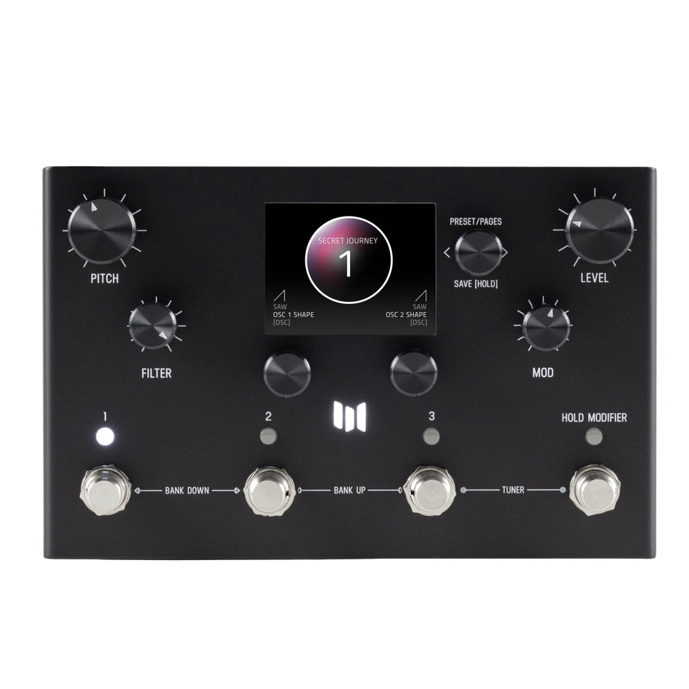 Meris Enzo X Synthesizer Pedal -10th Anniversary Black Matte