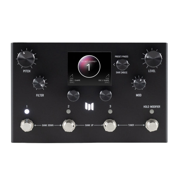 Meris Enzo X Synthesizer Pedal -10th Anniversary Black Matte