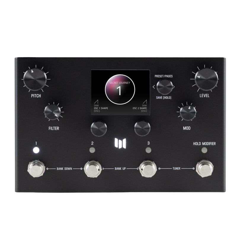Meris Enzo X Synthesizer Pedal -10th Anniversary Black Matte