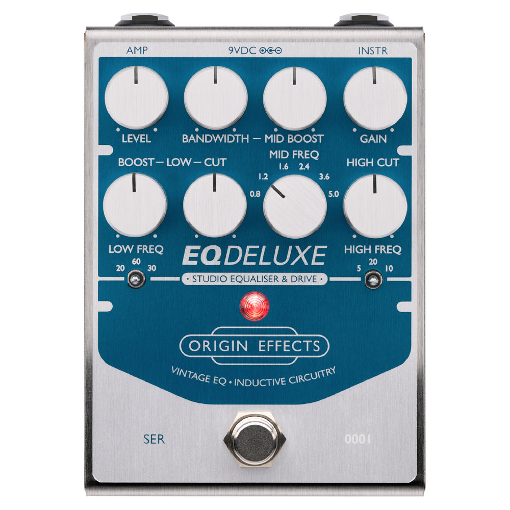 Origin Effects EQ Deluxe - Studio Equaliser & Drive
