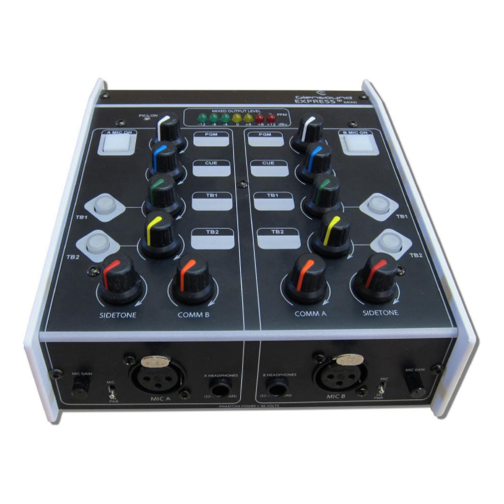 Glensound EXPRESS Ip MINI - Unité de commentaire compacte 2 utilisateurs Dante/AES67