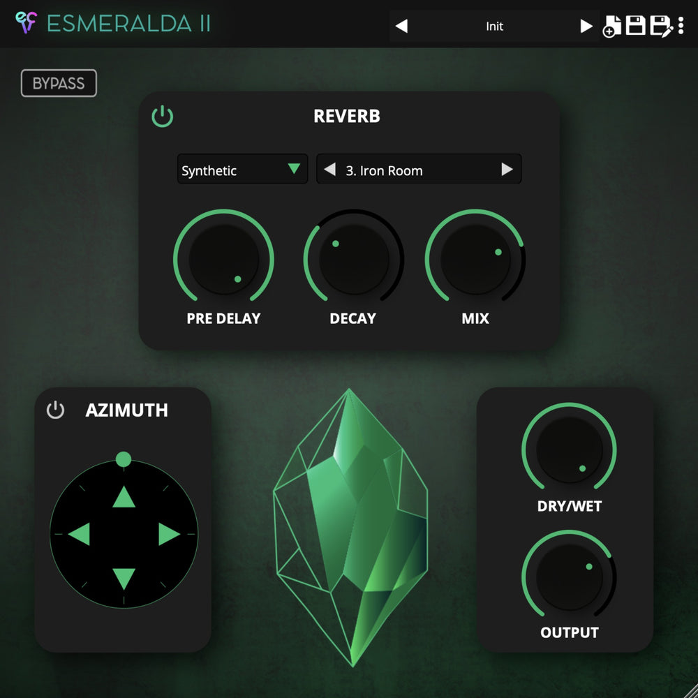Ear Candy Tech Esmeralda II - Hybrid Reverb