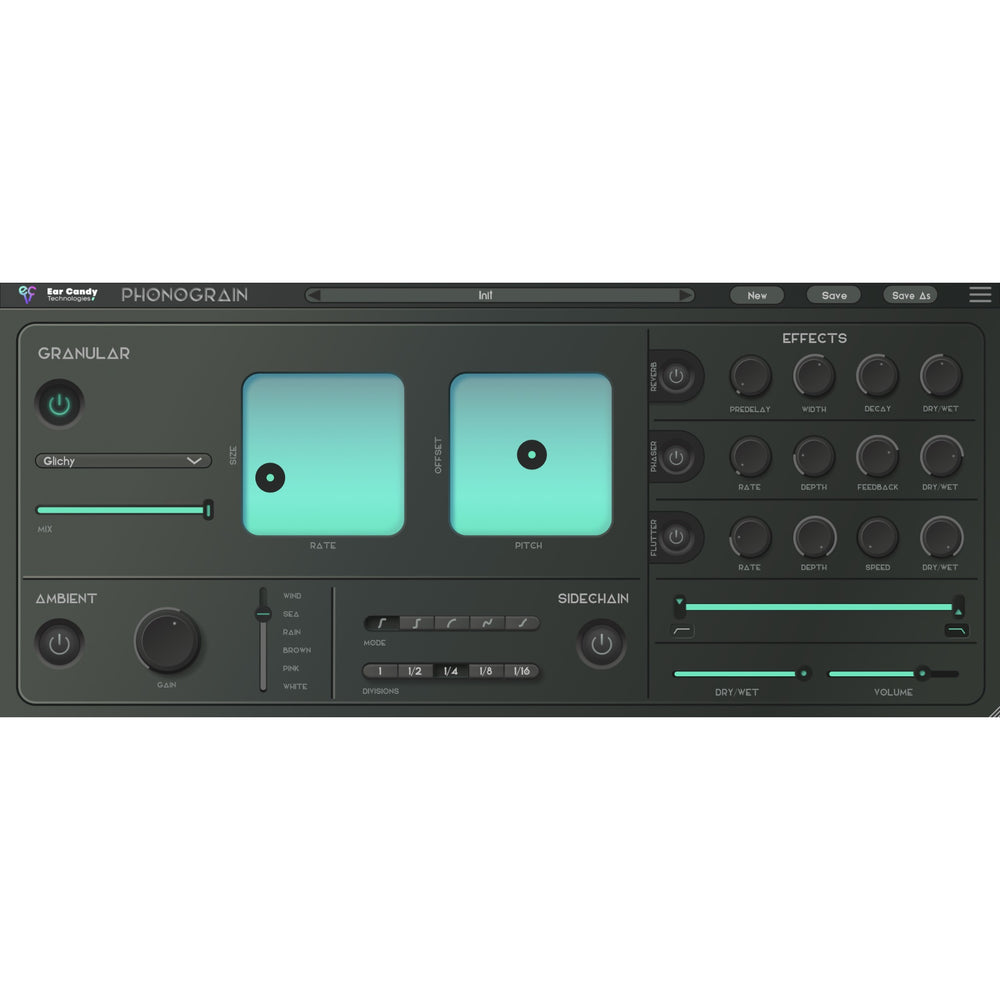 Ear Candy Tech Phonograin - Granular Synthesis Multi-Effect