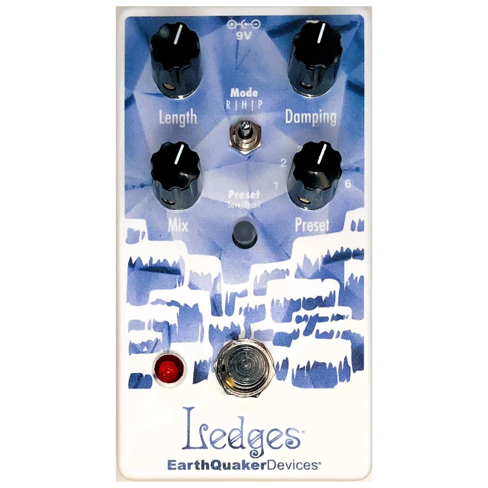 Earthquaker Devices Crystal Glacier Ledges Reverberation