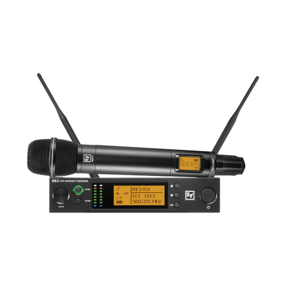 Electro-Voice RE3-ND86 Wireless Handheld Microphone System (5H: 560–596 MHz)