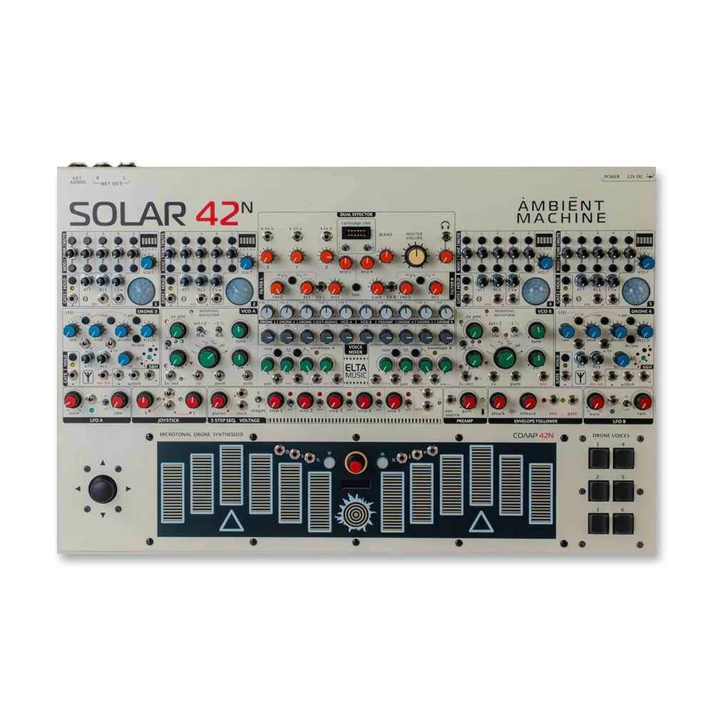 Elta Solar 42f Instrument de musique électro-blanc Coffret limité
