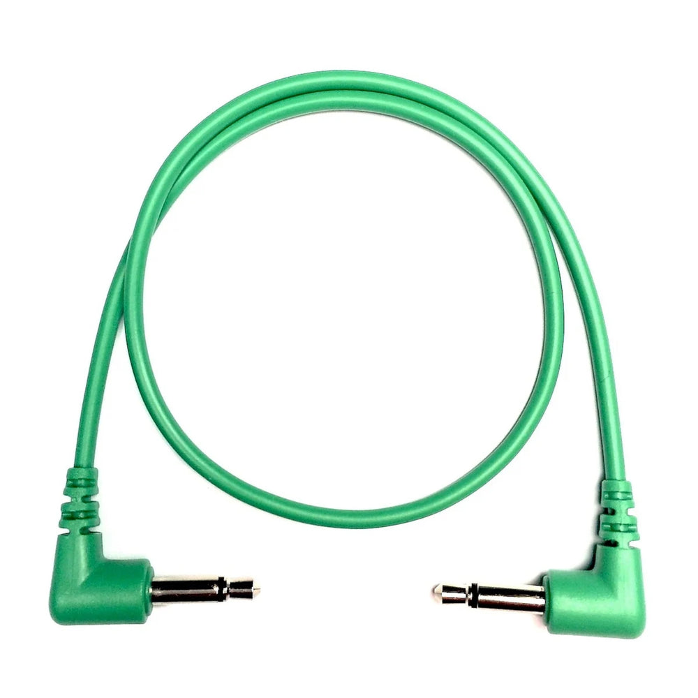 Tendrils Right Angled Eurorack Patch Cable 30Cm Emerald 6 Pa