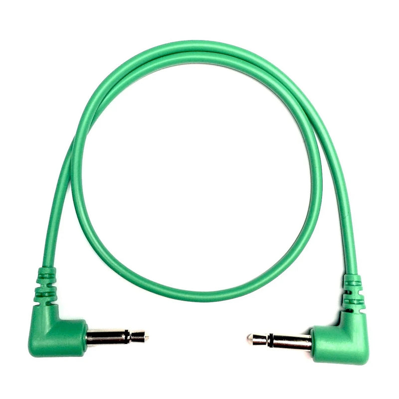 Tendrils Right Angled Eurorack Patch Cable 30Cm Emerald 6 Pa