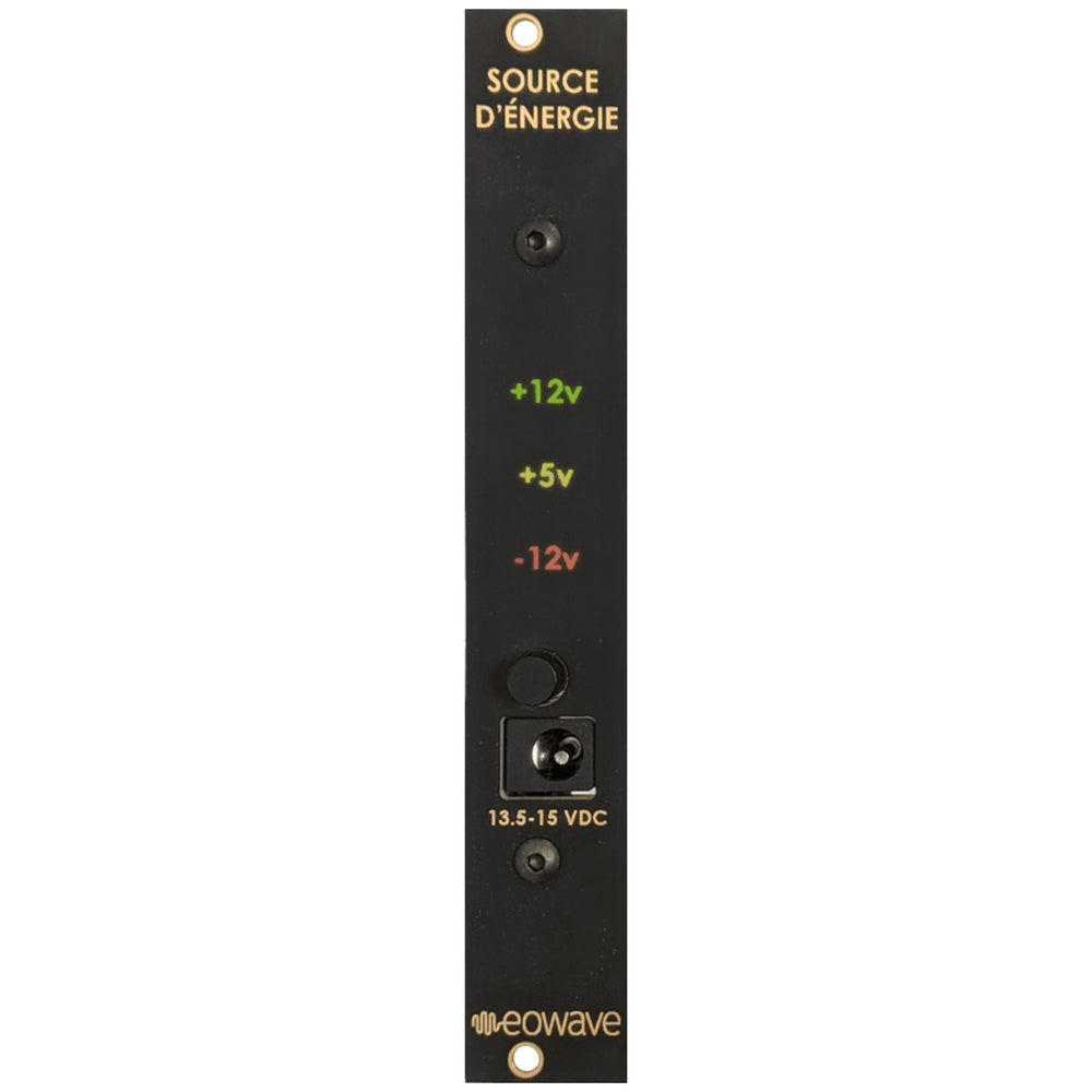 Eowave Source d'Energie Module d'alimentation noir