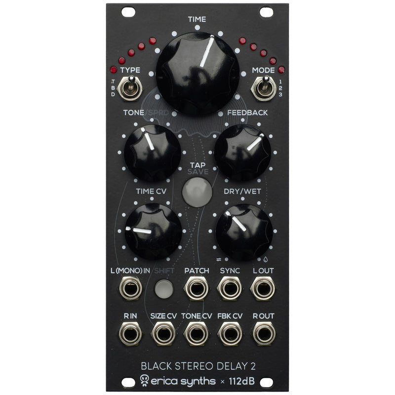 Erica Synths Black Stereo Delay2