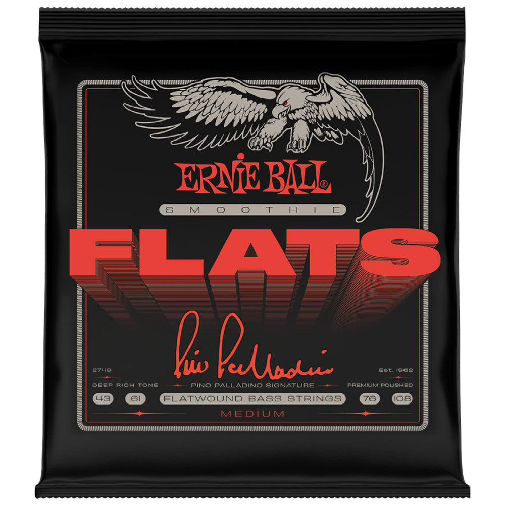 Ernie Ball 2749EB Pino Palladino Flats Bass String 43-108