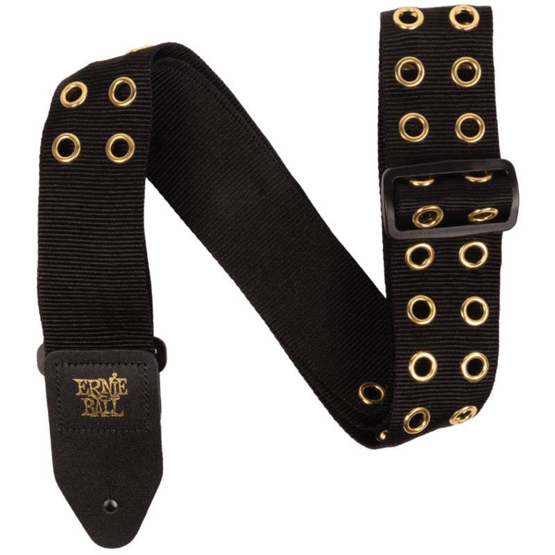 Ernie Ball 5398EB Premium Strap Hole Lotta Metal Gold