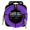 Ernie Ball Instrument Cable 20ft Straight/Straight - Purple