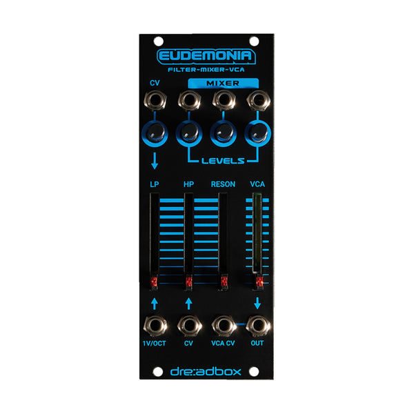 Dreadbox Eudemonia Dual Filter with 3 to 1 Mixer and VCA - B