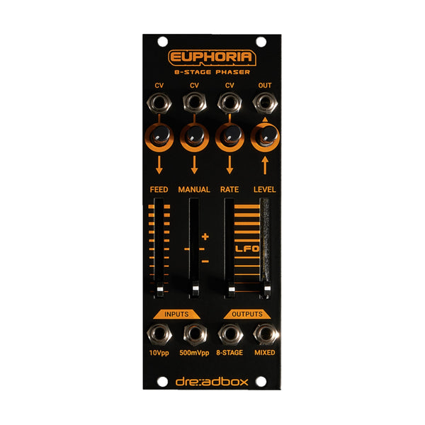 Dreadbox Euphoria 8-Stage Phaser - Black Light