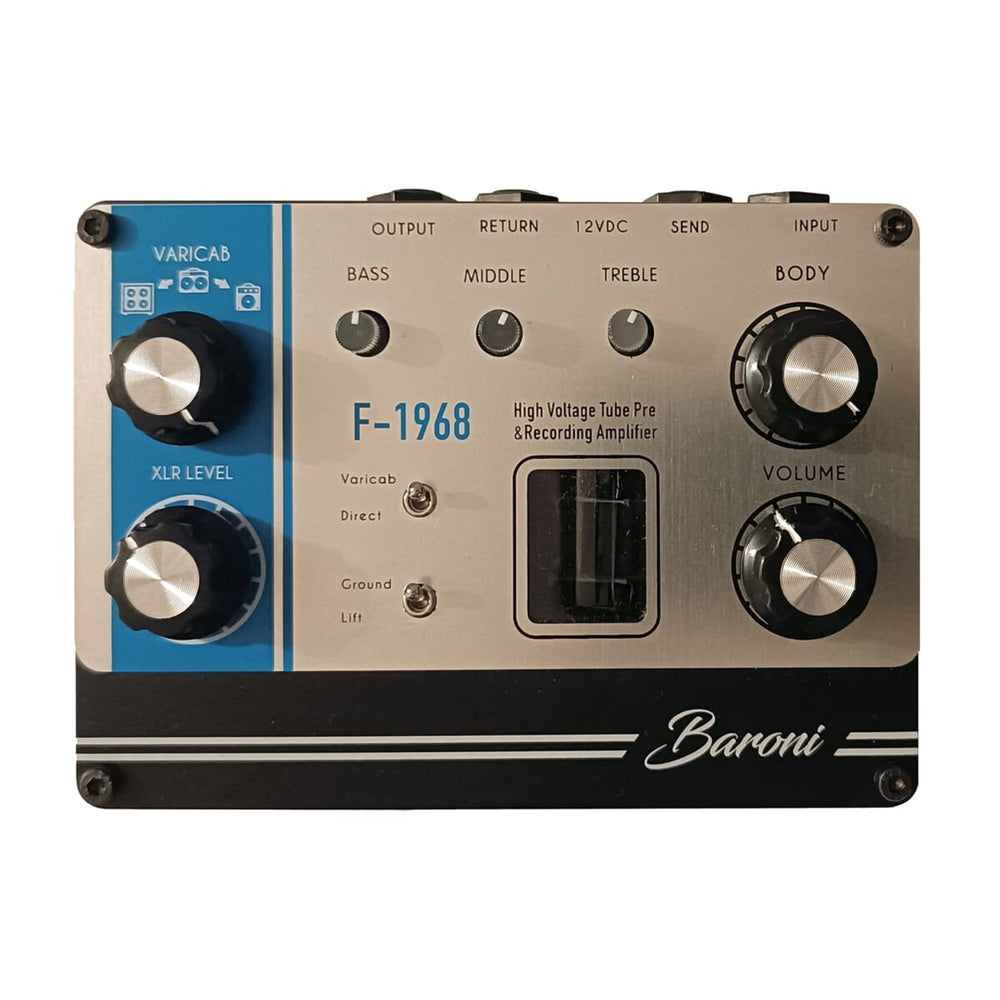 Baroni Labs F-1968 Tube Preamp / D.I. Recording Amp