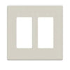 Plaque frontale sans vis Savant : deux groupes (amande clair)