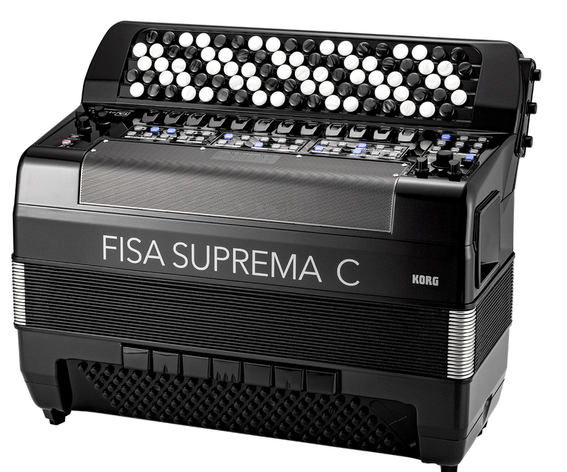 Korg FISA Suprema Button-Type Digital Accordion Compact