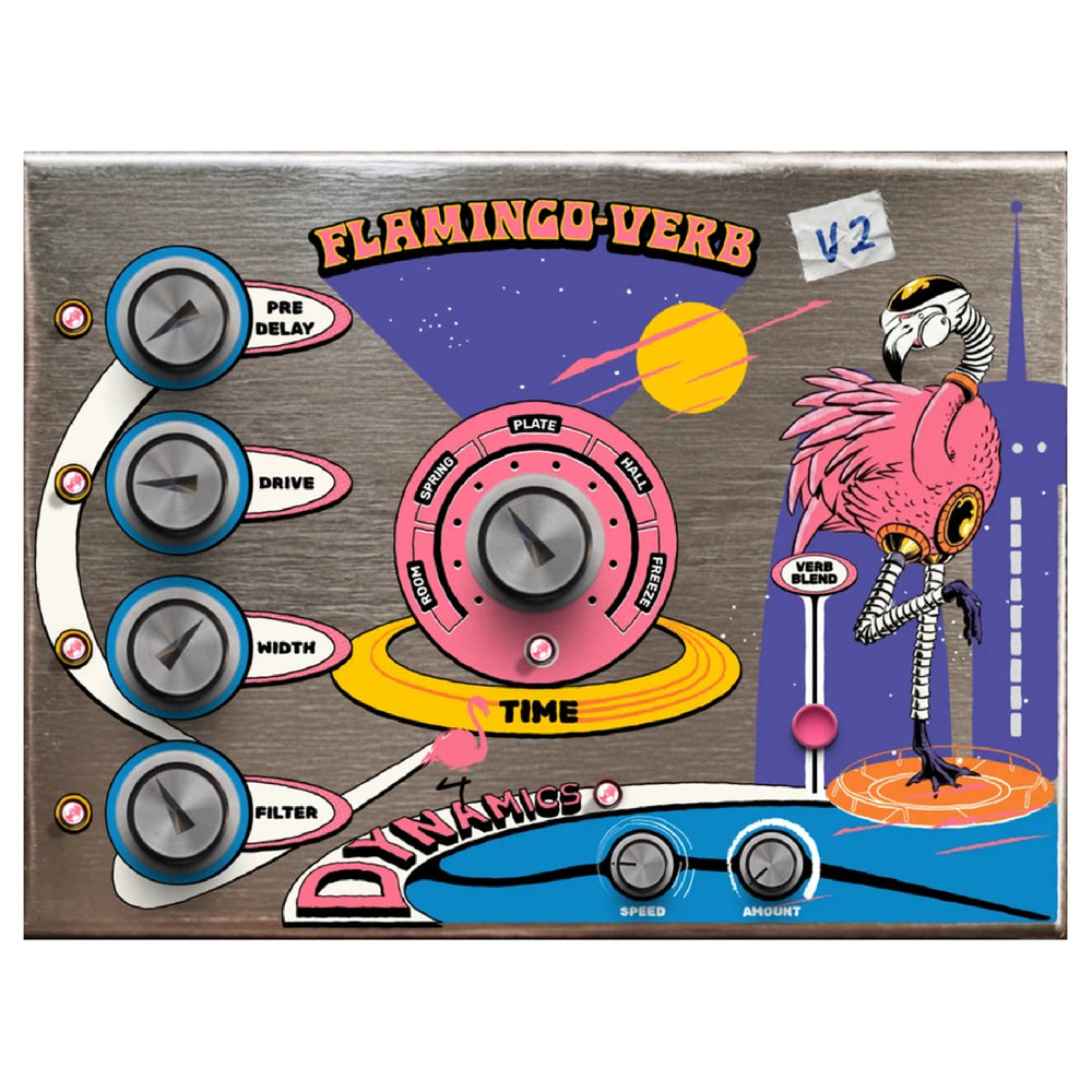 Safari Pedals Flamingo Verb V2 5-In-1 Creative Reverb Plugin