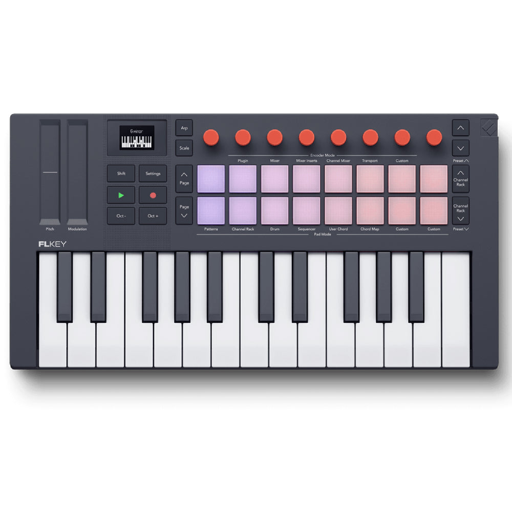 Novation FLKEY Mini MK2 25-Key Compact MIDI Keyboard