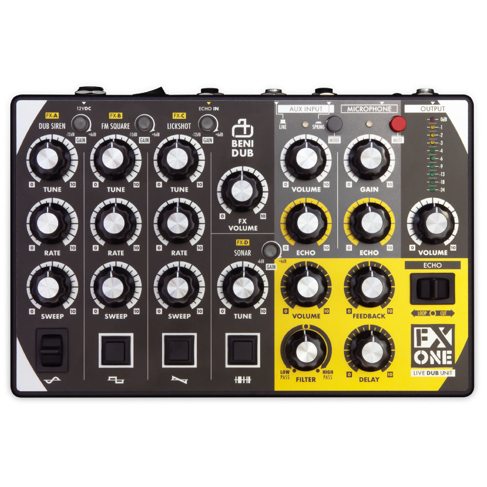 Benidub FX-ONE Live Dub Unit - Sound-FX  + Dub Echo + Mic