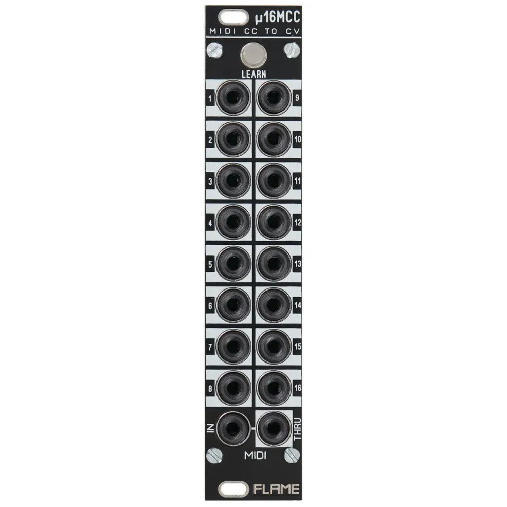 Flame u16MCC MIDI CC to CV