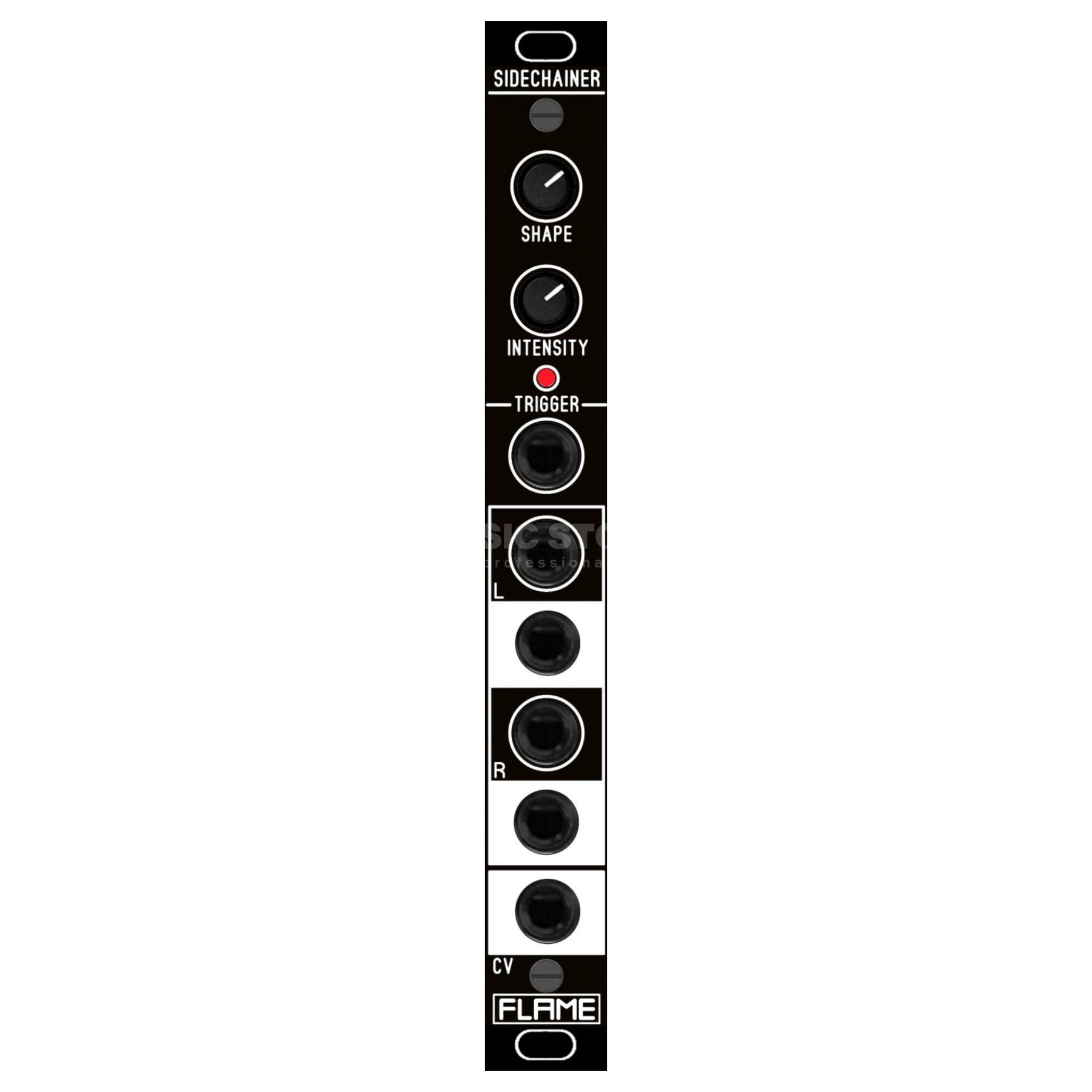 Flame Sidechainer - Stereo Ducking VCA - Black