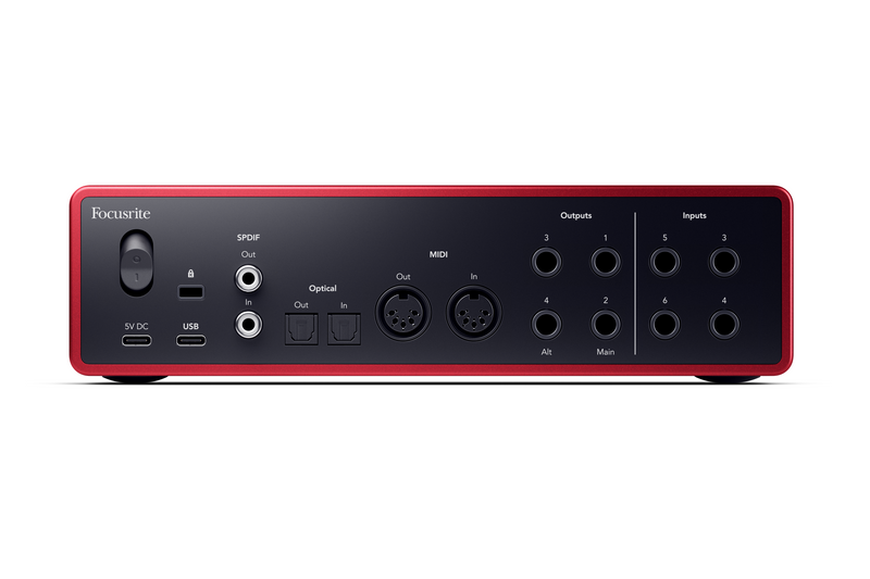 Focusrite Scarlett 16i16 4th Gen 16 In/16 Out USB-C