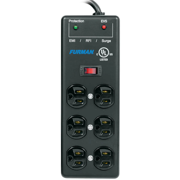 Furman SS-6B-PRO 6-Outlet Surge Protector - 15ft