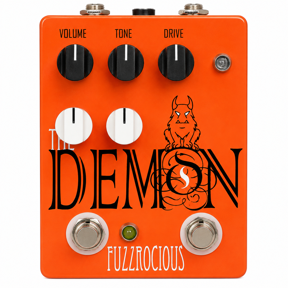 Fuzzrocious Pedals Demon With Octave Jawn Mod Overdrive