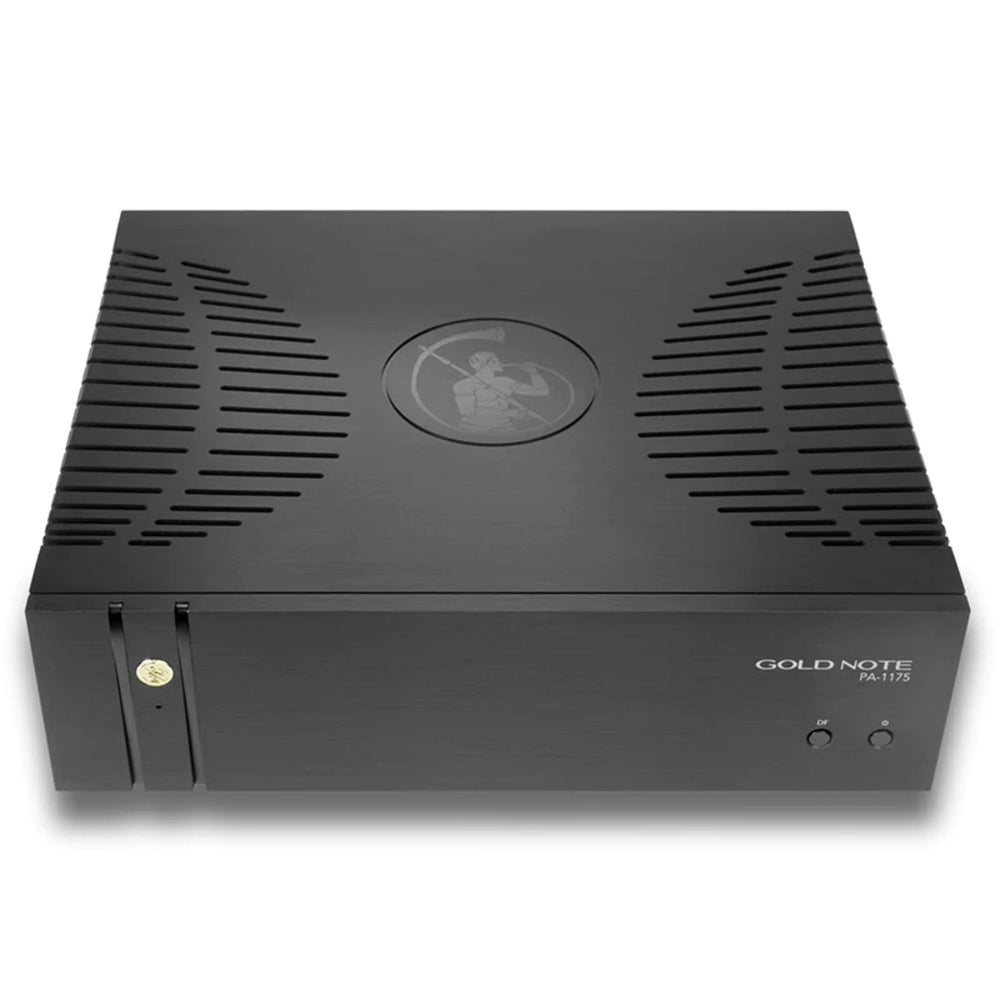 Amplificateur de puissance stéréo Gold Note PA-1175 MkII 200 watts, noir