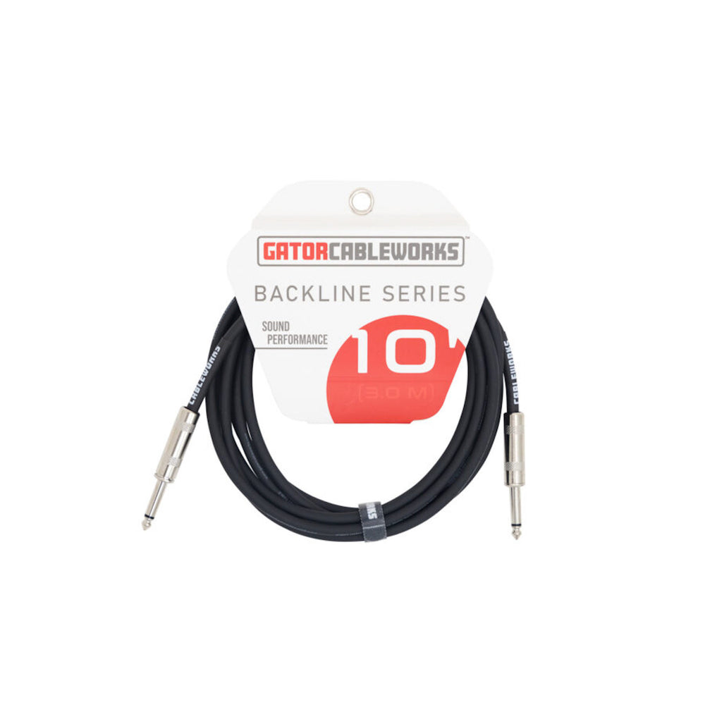 Gator GCWB-INS-10 10 Foot Strt to Strt Instrument Cable